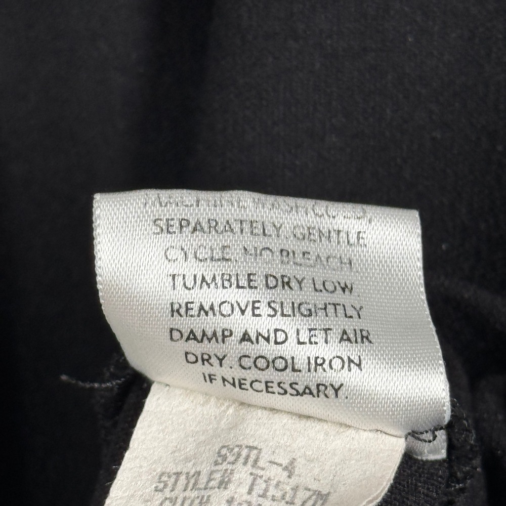 Eileen Fisher Dress Black‎ Sleeveless Pockets Casual Neutral Minimalist Size M - Picture 8 of 12
